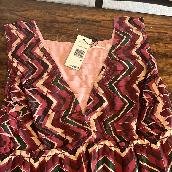 NEW Leon Max Limited edition women dress new 8 pink red green NWT Nordstrom fun - Picture 3 of 8